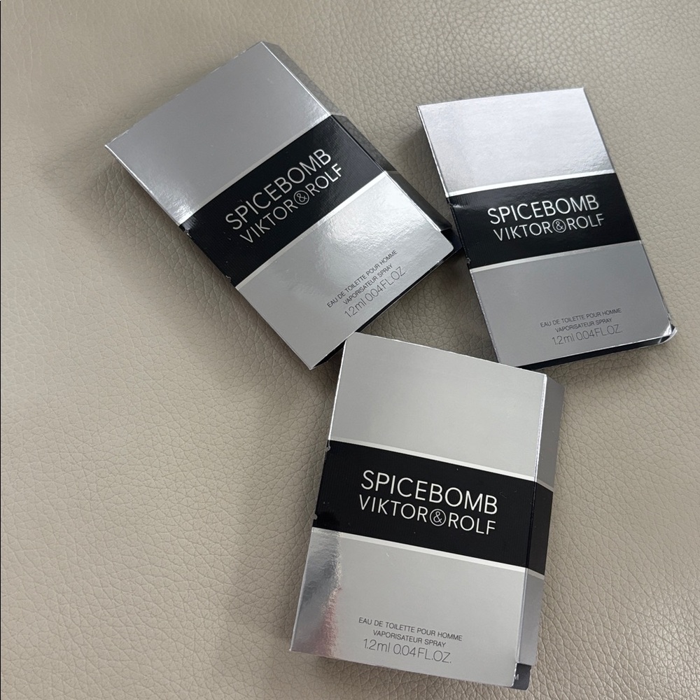 Viktor & Rolf Spicebomb eau de toilette pour homme sampels( 3 samples )